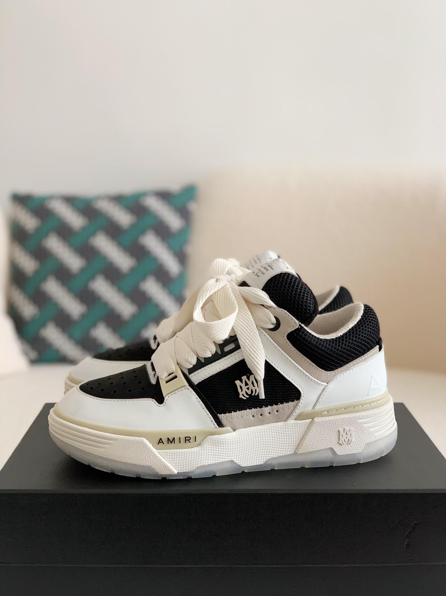 AMIRI MA-1 Black White Sneaker - tntwear1