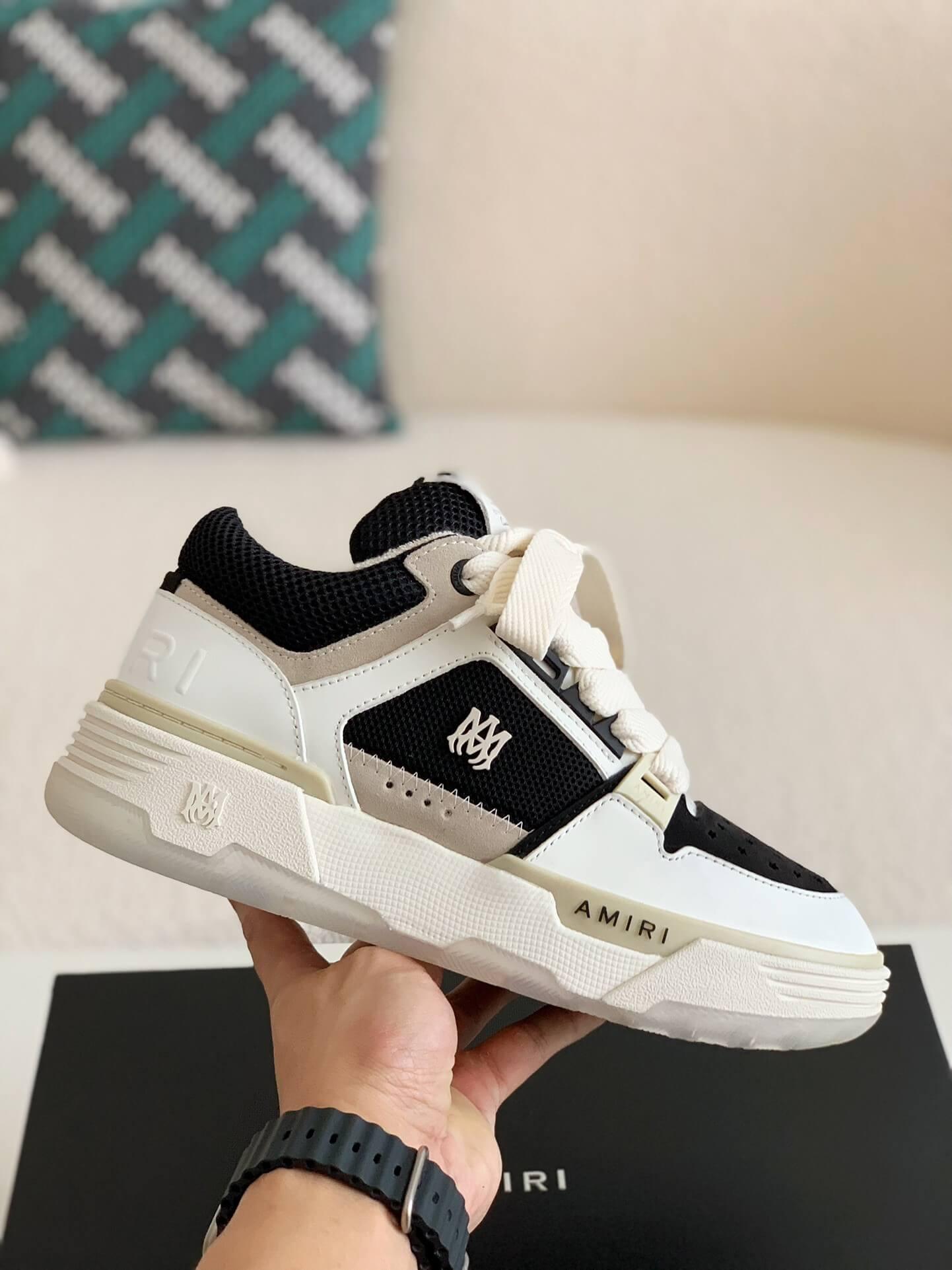 AMIRI MA-1 Black White Sneaker - tntwear1