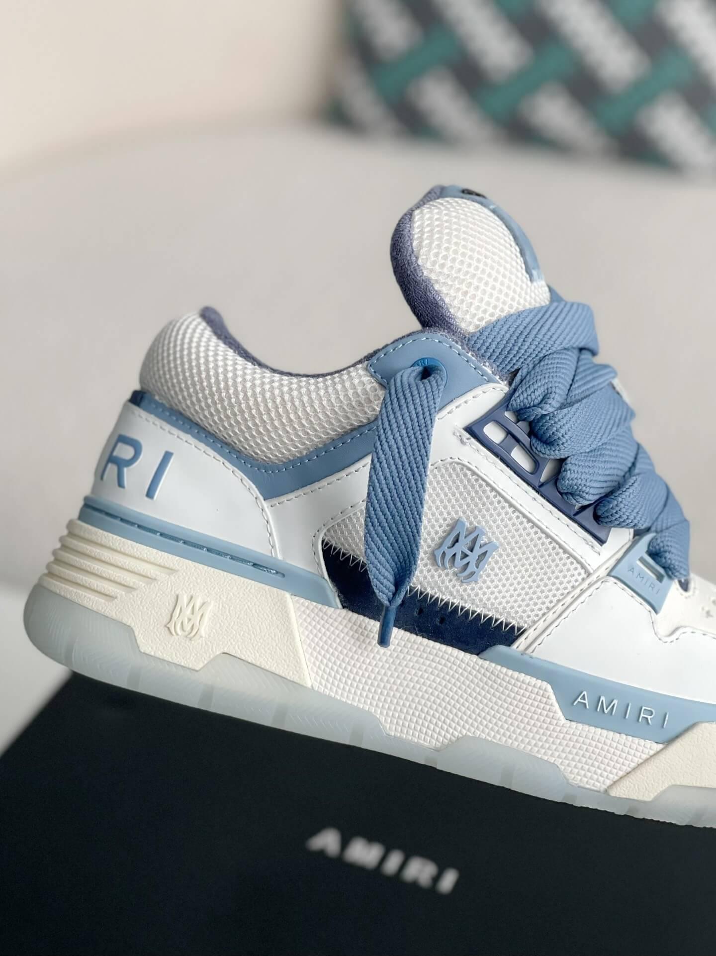 AMIRI MA-1 White Blue Sneaker - tntwear1