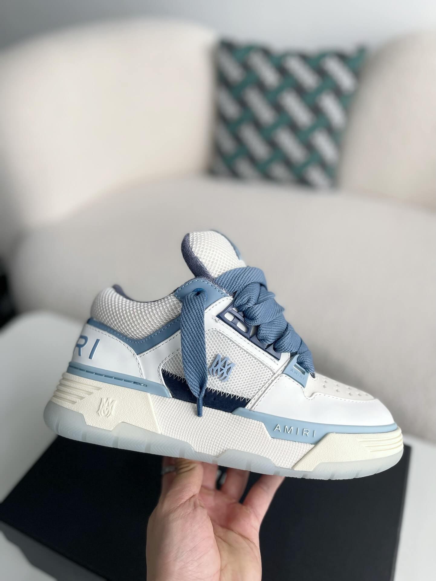 AMIRI MA-1 White Blue Sneaker - tntwear1