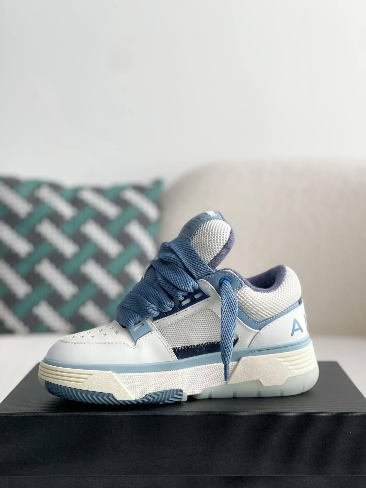 AMIRI MA-1 White Blue Sneaker - tntwear1