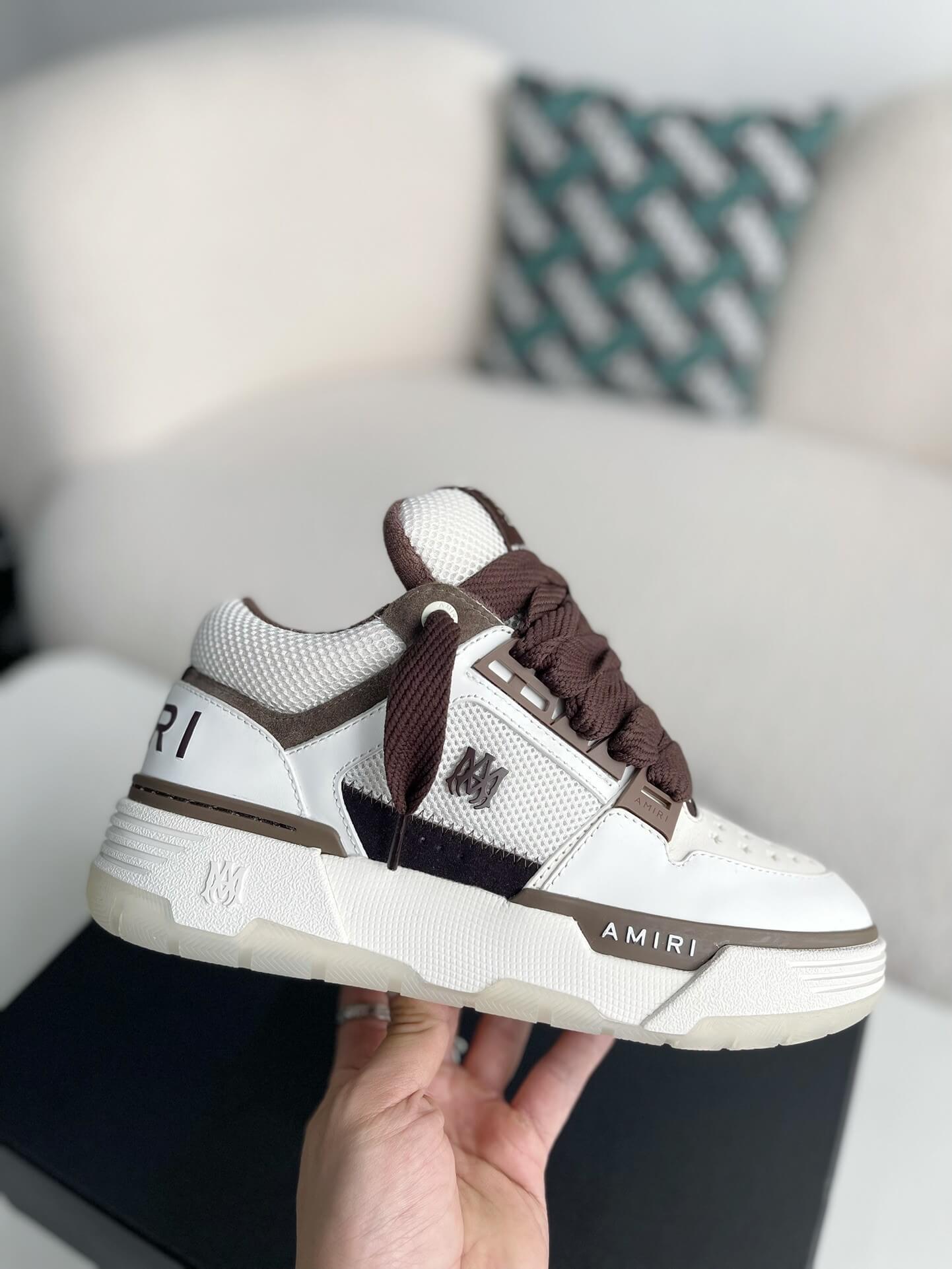 AMIRI MA-1 White Brown Sneaker - tntwear1