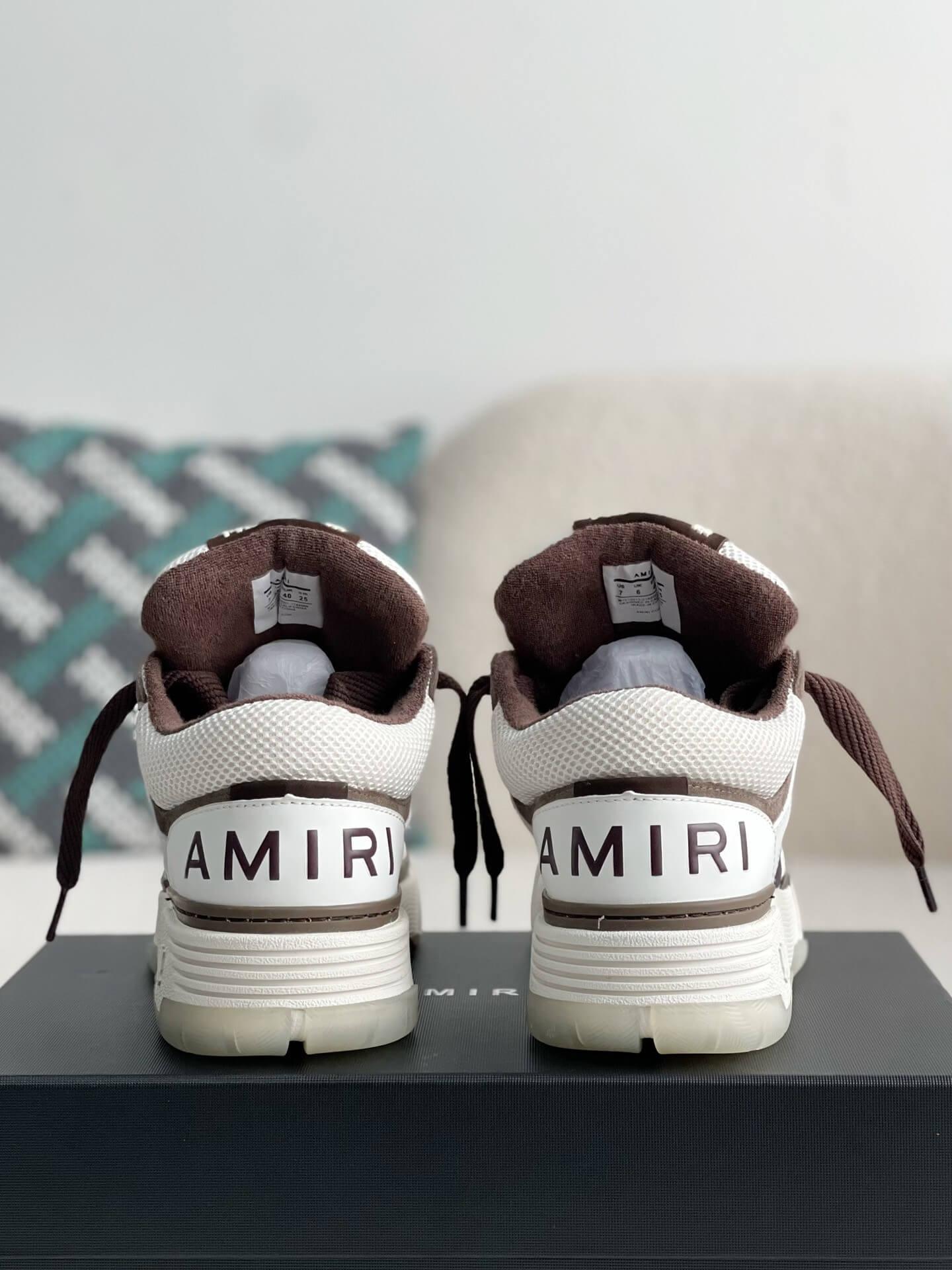 AMIRI MA-1 White Brown Sneaker - tntwear1