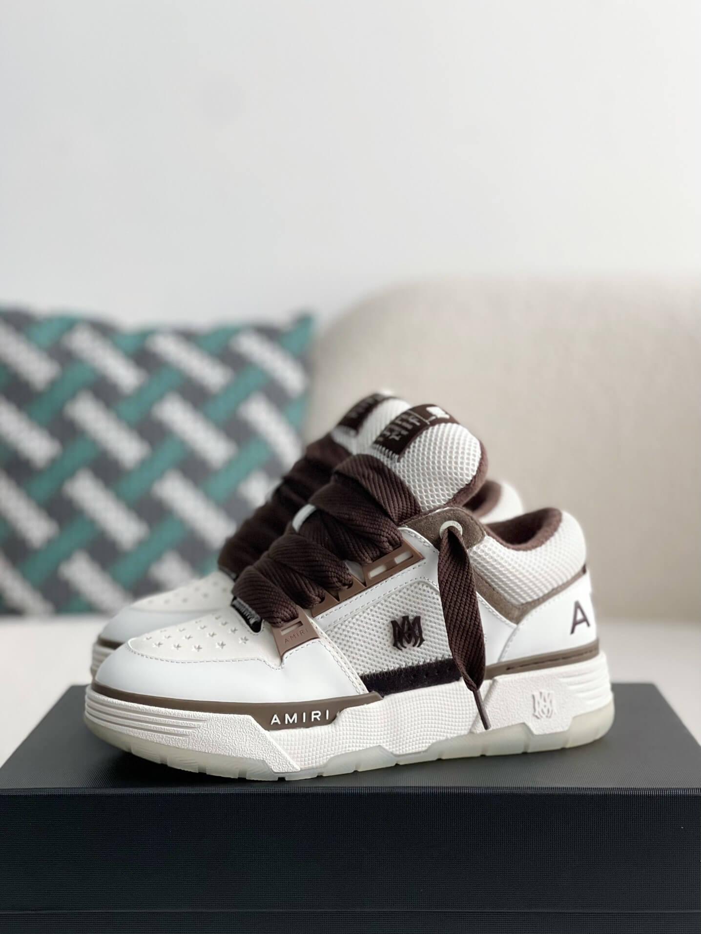 AMIRI MA-1 White Brown Sneaker - tntwear1