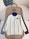 Adidas x Gucci GG Jacquard Knit Jacket