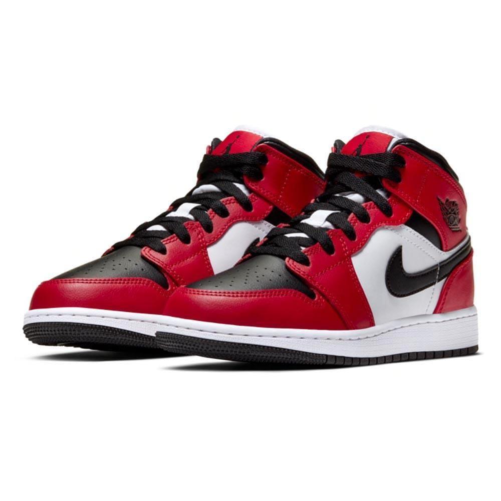 Air Jordan 1 Mid Chicago Black Toe GS - tntwear1