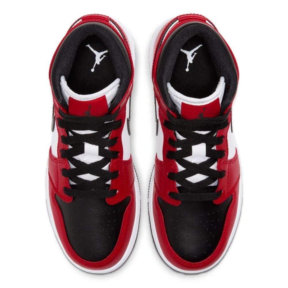 Air Jordan 1 Mid Chicago Black Toe GS - tntwear1