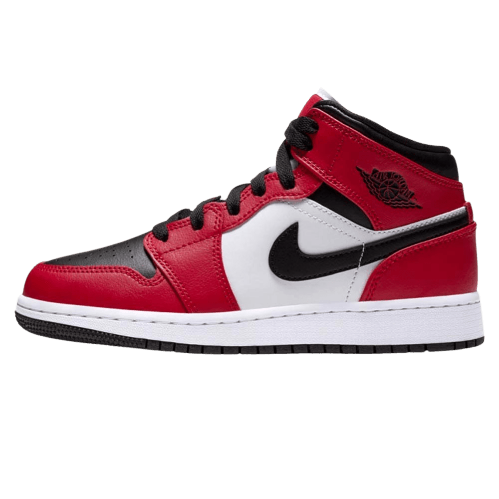 Air Jordan 1 Mid Chicago Black Toe GS - tntwear1