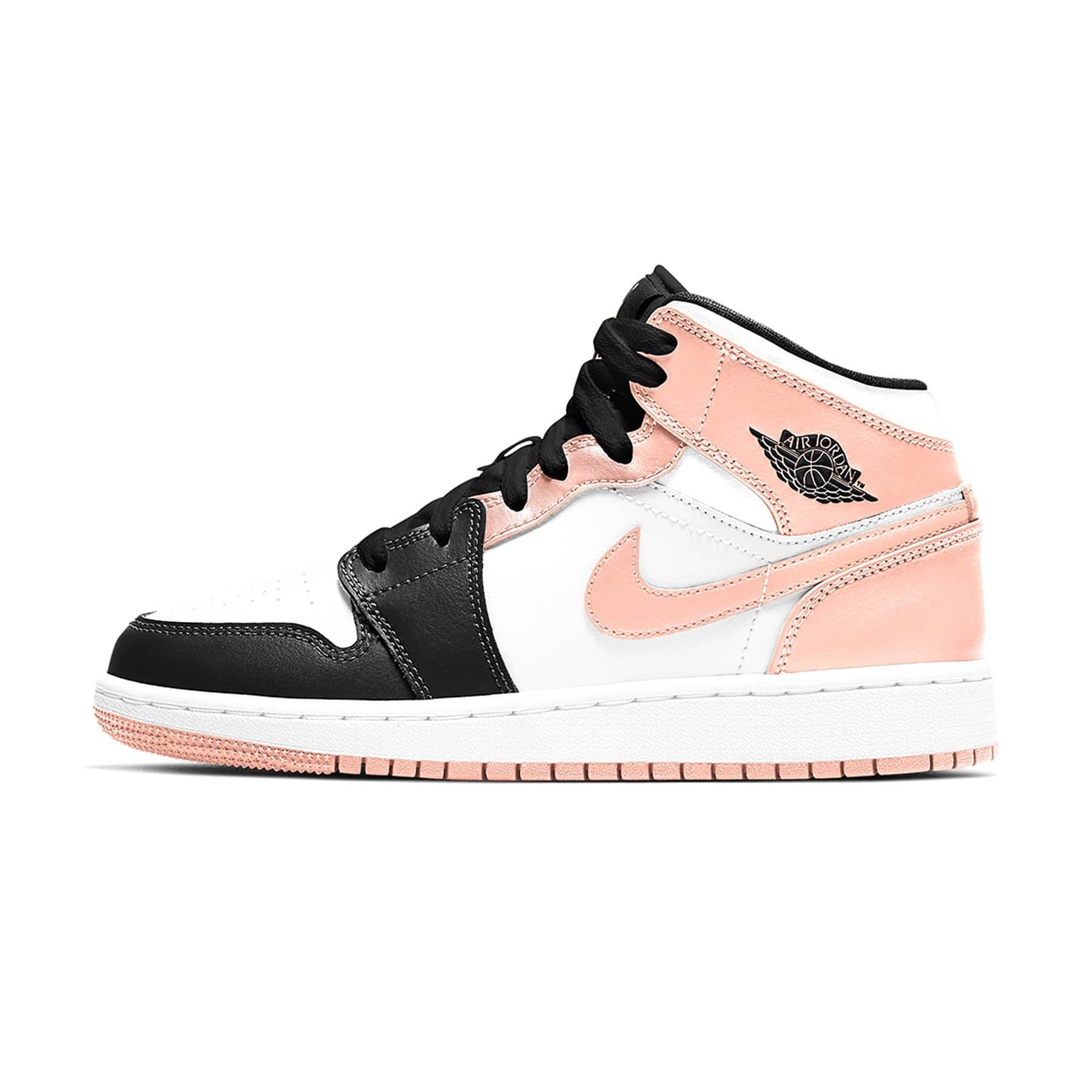 Air Jordan 1 Mid GS 'Crimson Tint' - tntwear1