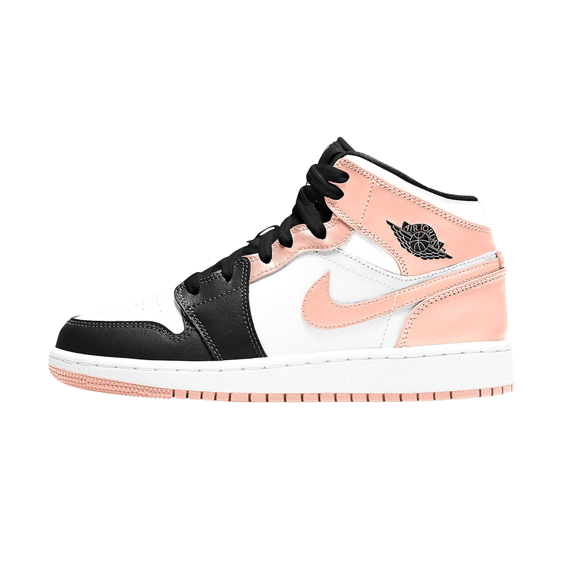 Air Jordan 1 Mid GS 'Crimson Tint' - tntwear1