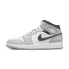 Air Jordan 1 Mid GS 'Light Smoke Grey' - tntwear1