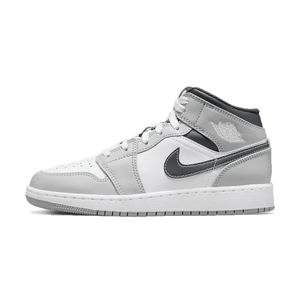 Air Jordan 1 Mid GS 'Light Smoke Grey' - tntwear1