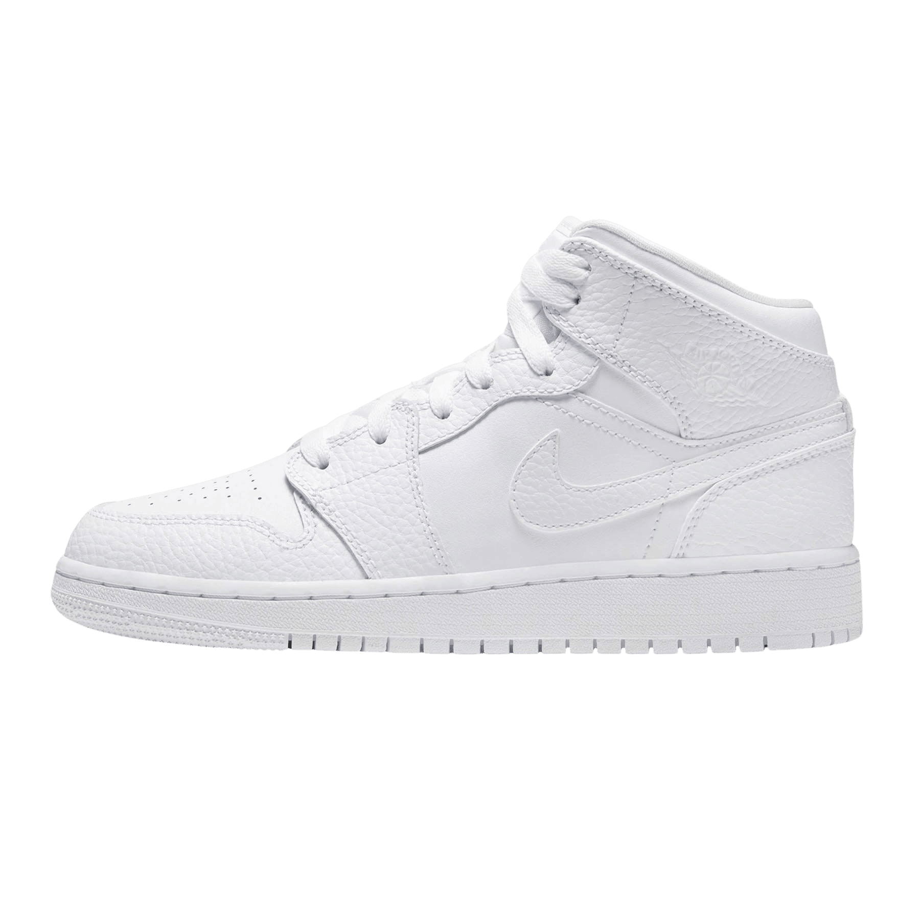 Air Jordan 1 Mid GS 'Triple White' - tntwear1