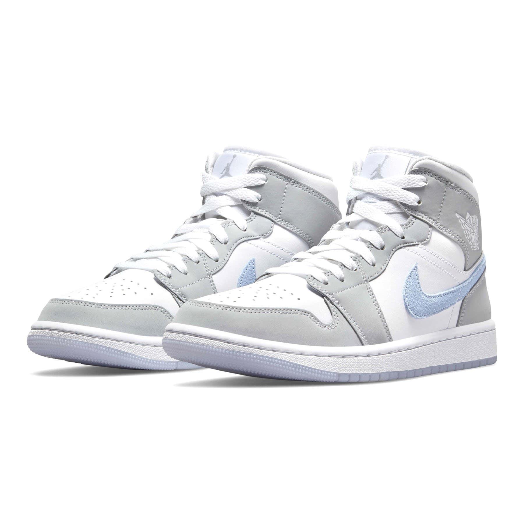 Air Jordan 1 Mid Wmns 'White Wolf Grey' - tntwear1