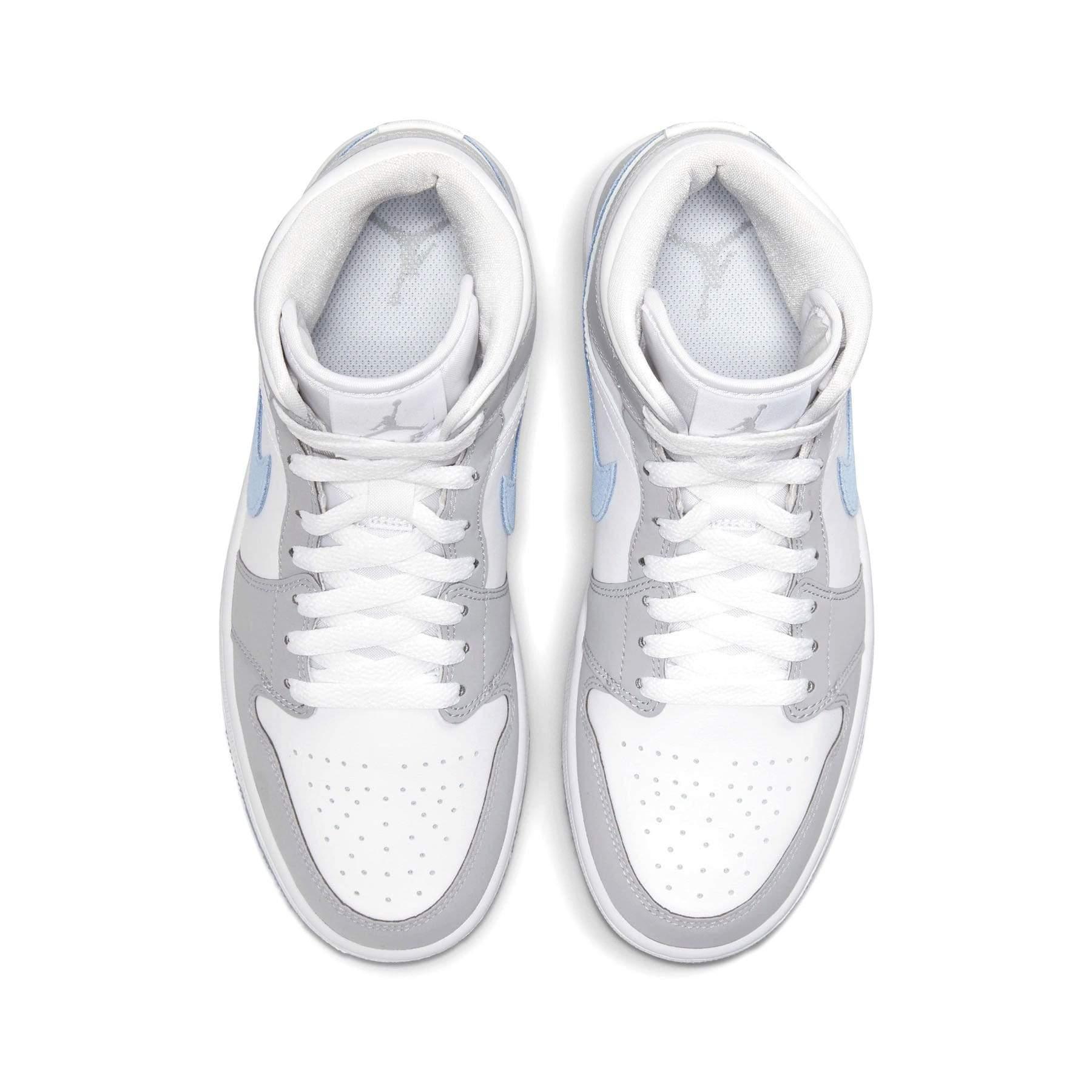 Air Jordan 1 Mid Wmns 'White Wolf Grey' - tntwear1