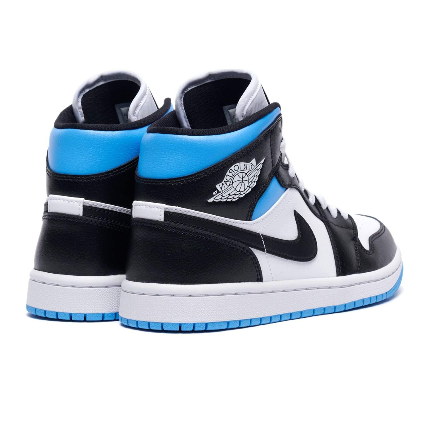 Air Jordan 1 Wmns Mid 'Royal Black Blue' - tntwear1