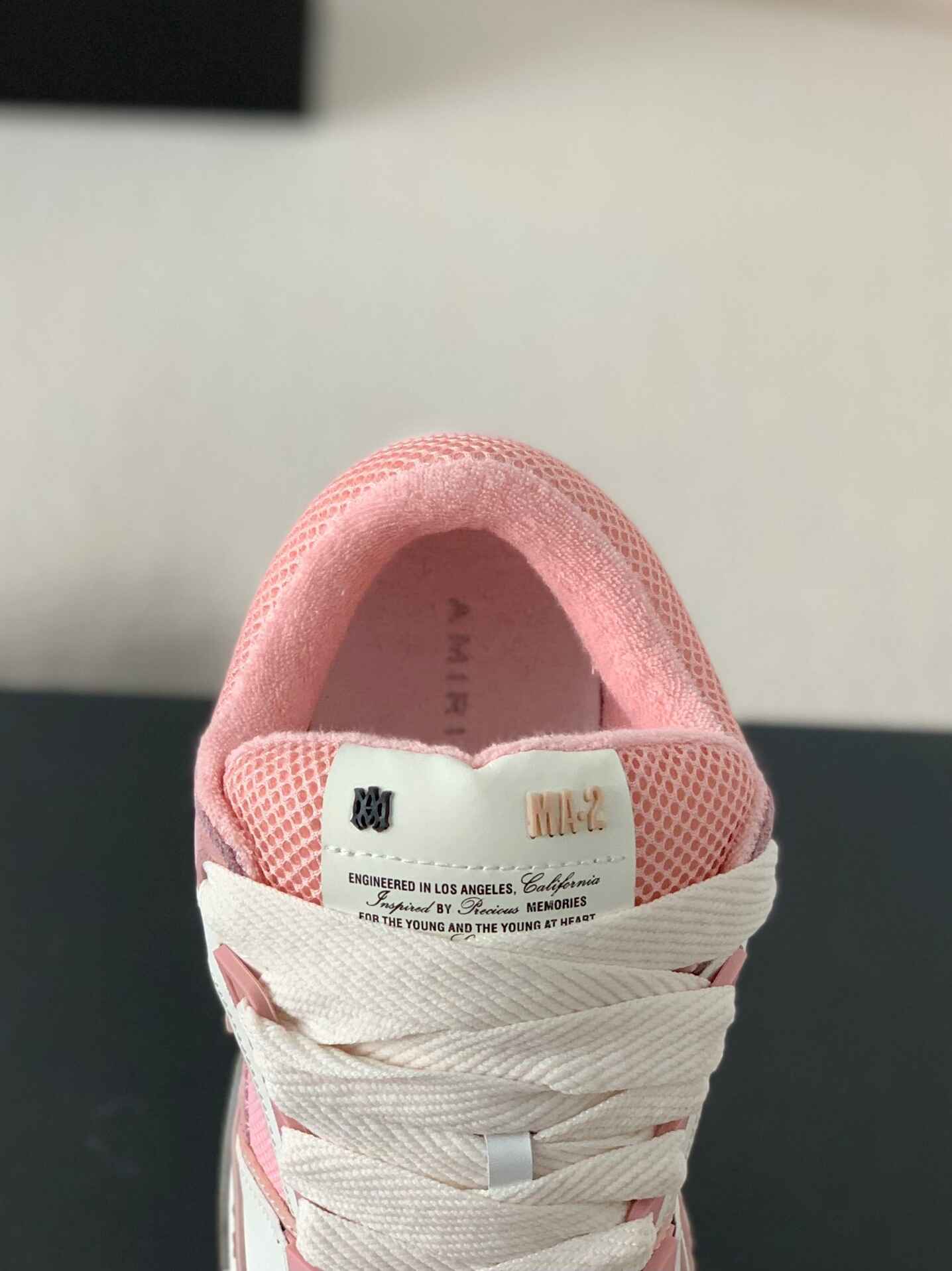 AMIRI MA-1 Trainer White Pink Sneaker