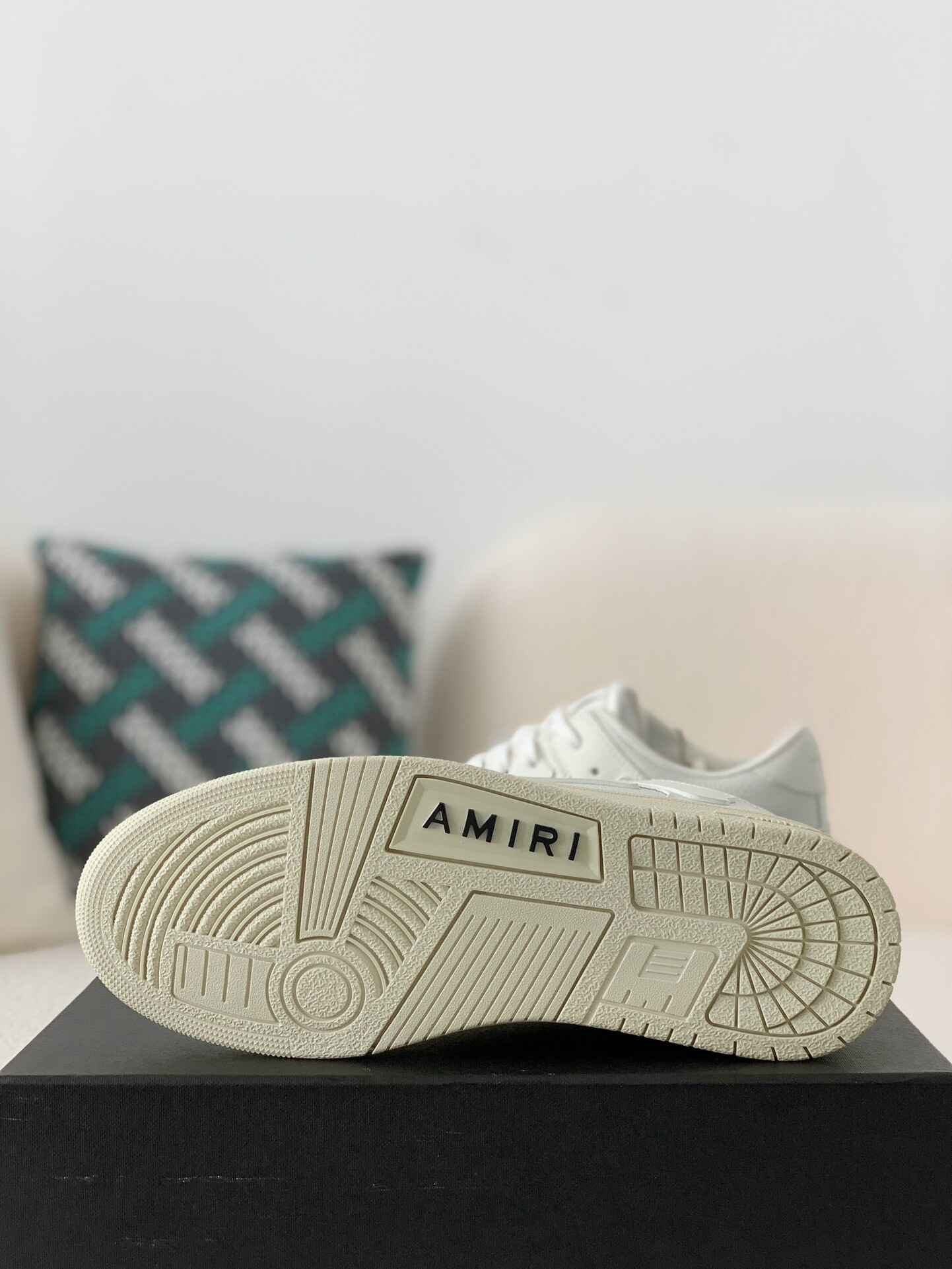 Amiri Skel Top Low  White Sneakers