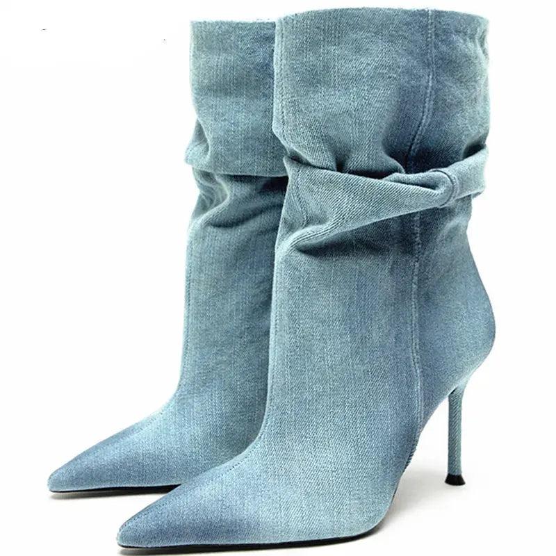 Avant Denim Stilettos - tntwear1