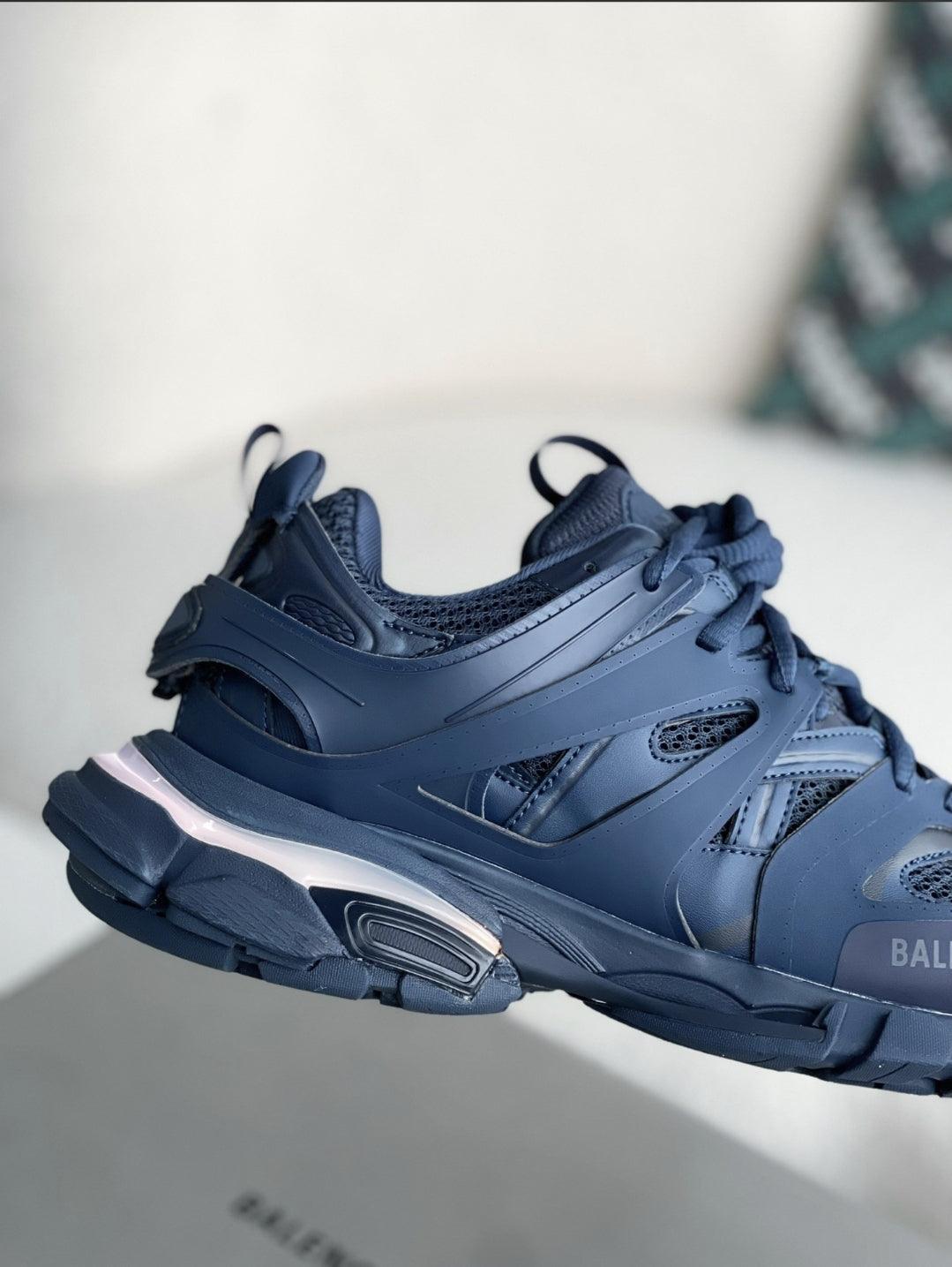 Balenciaga Track.2 Navy Blue Sneaker - tntwear1