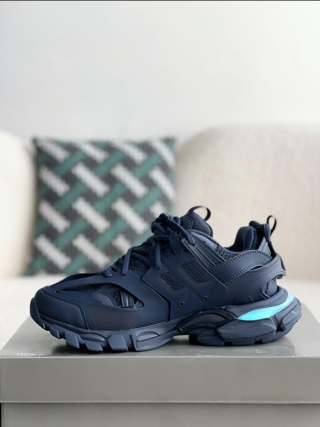 Balenciaga Track.2 Navy Blue Sneaker - tntwear1