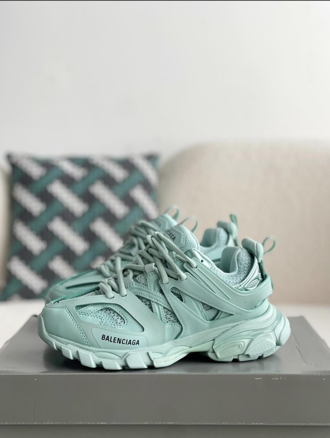 Balenciaga Track Recycled Green Sneaker - tntwear1