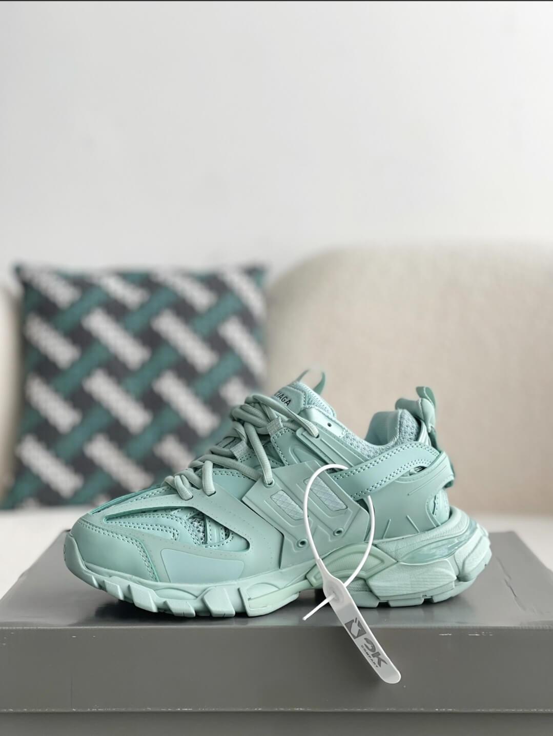 Balenciaga Track Recycled Green Sneaker - tntwear1