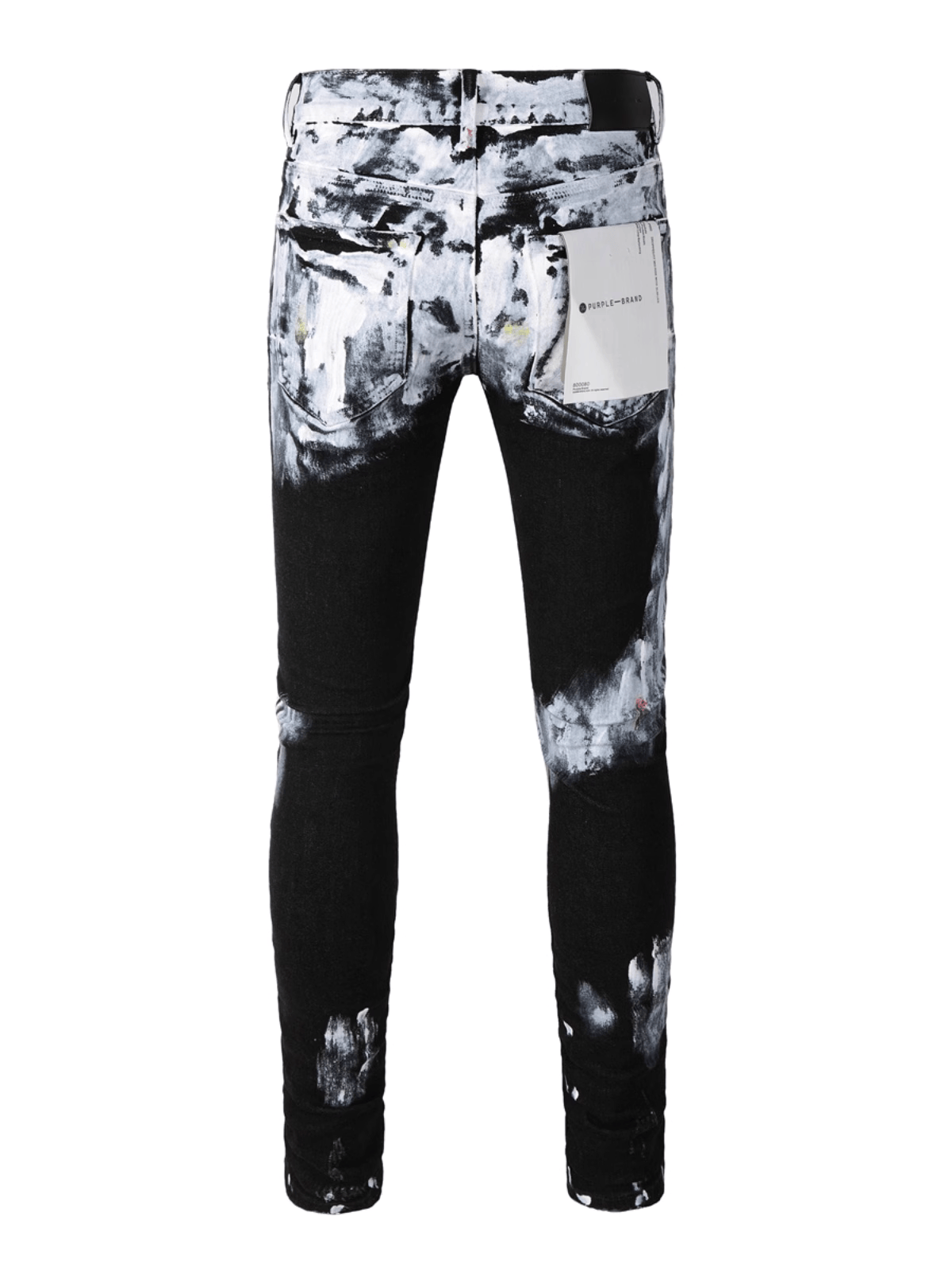 Black & Grey Paint Jeans