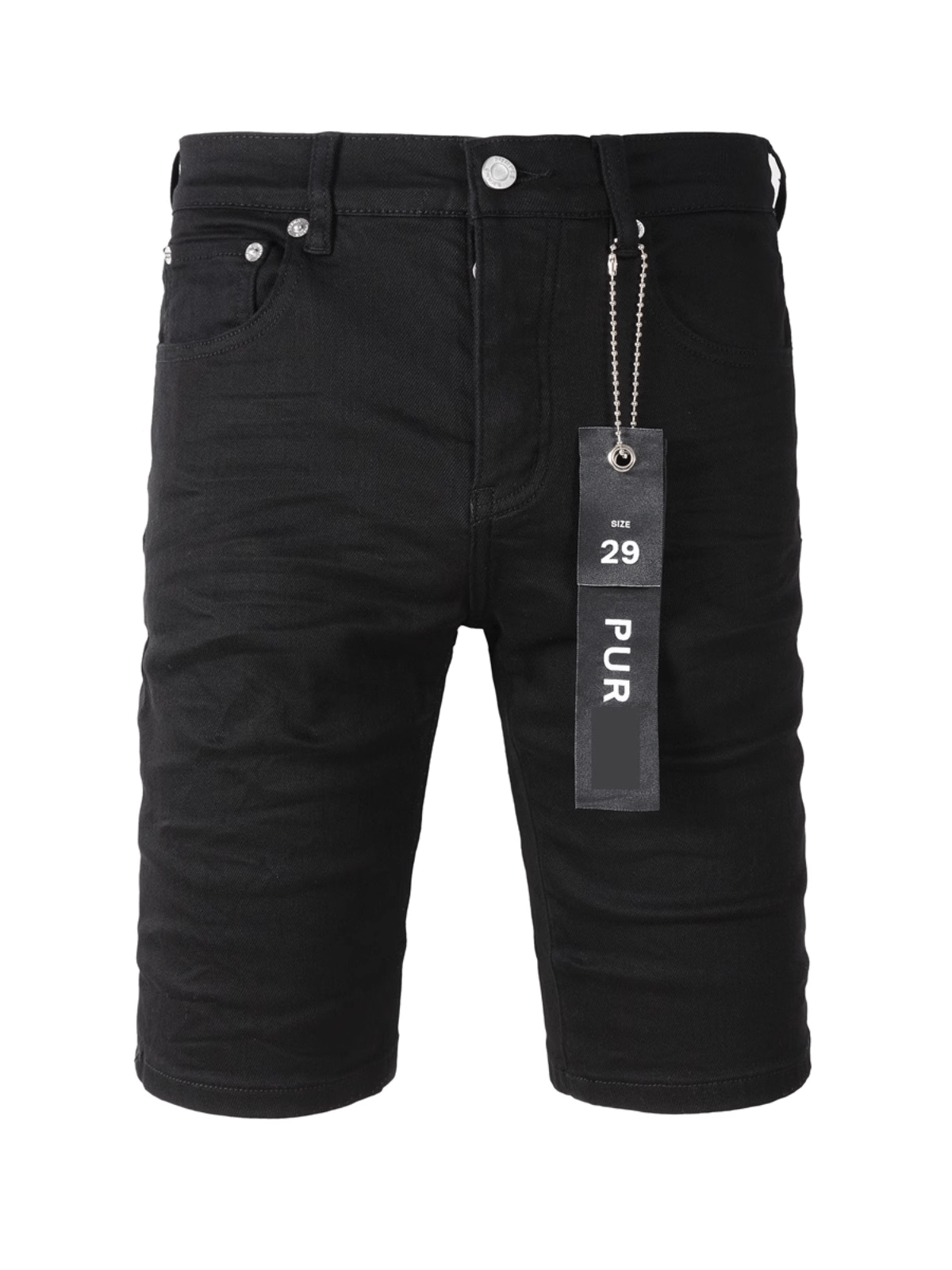 Black Washed Classic Jeans