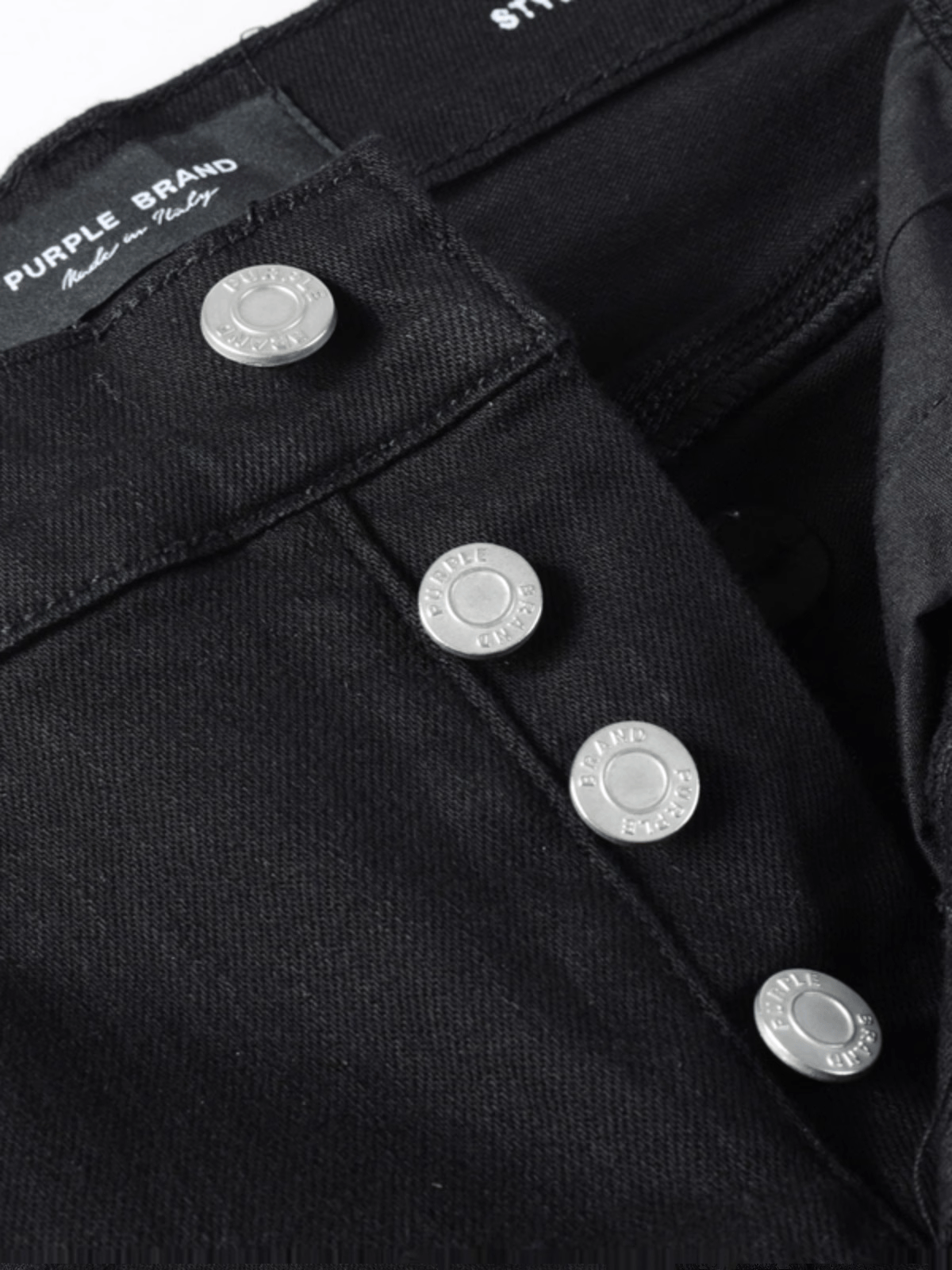 Black Washed Classic Jeans