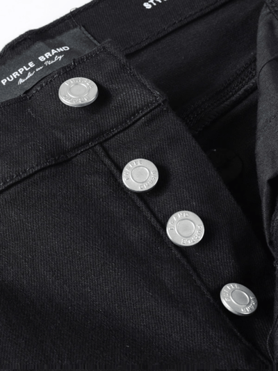 Black Washed Classic Jeans