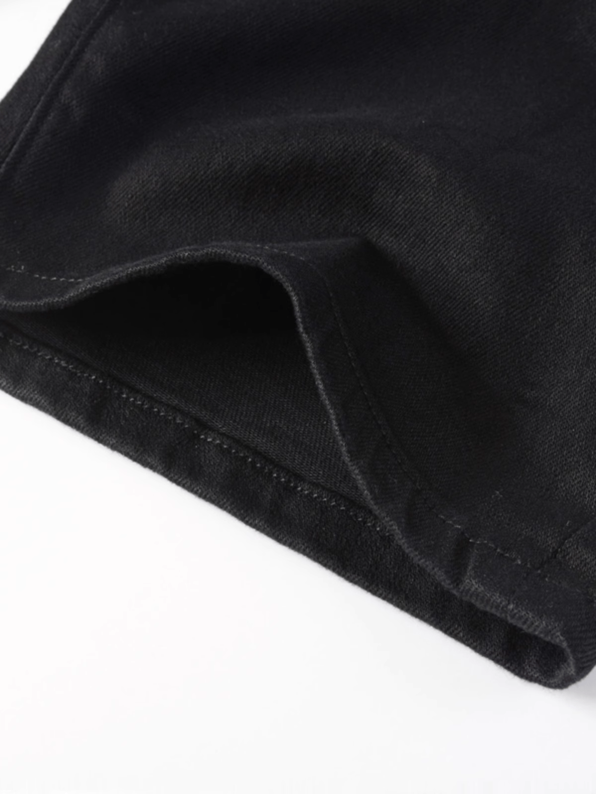 Black Washed Classic Jeans