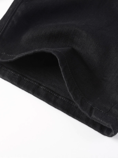 Black Washed Classic Jeans
