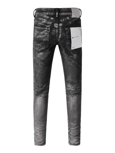 Black Knee Ripped Jeans