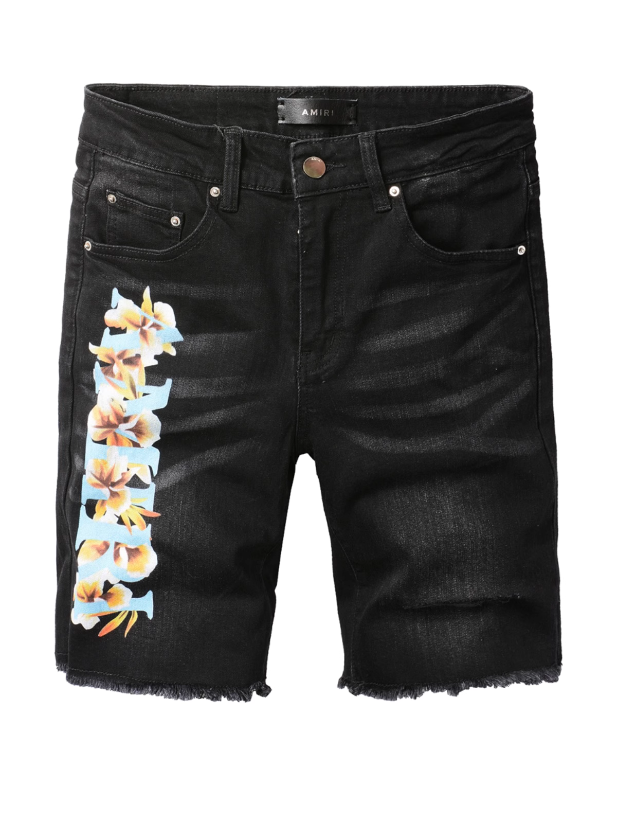 Black Classic Writing Jeans