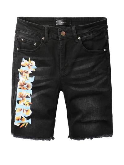 Black Classic Writing Jeans