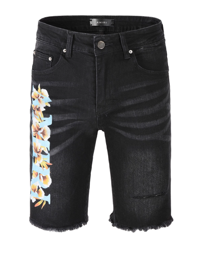 Black Classic Writing Jeans