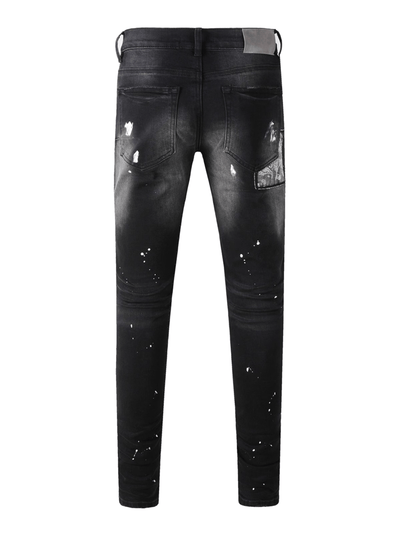 Black Paint Jeans