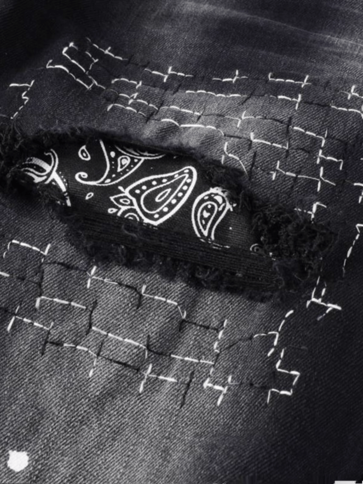 Black Paint Jeans