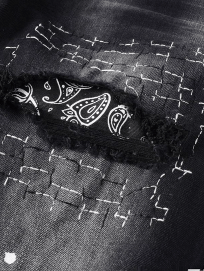 Black Paint Jeans