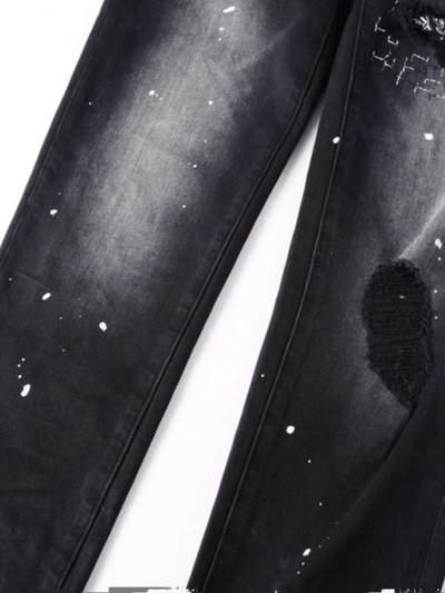 Black Paint Jeans
