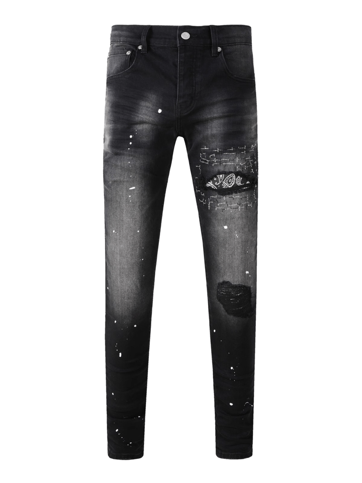 Black Paint Jeans