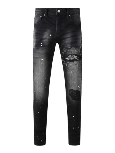 Black Paint Jeans