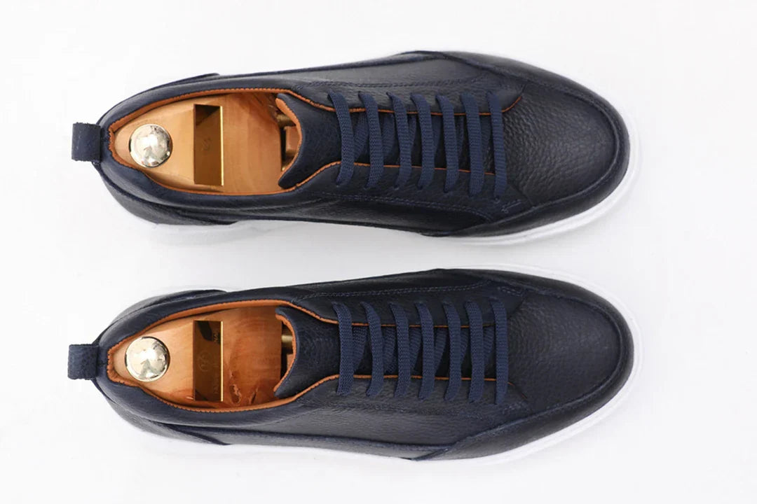 Azure Coast Leather Sneakers