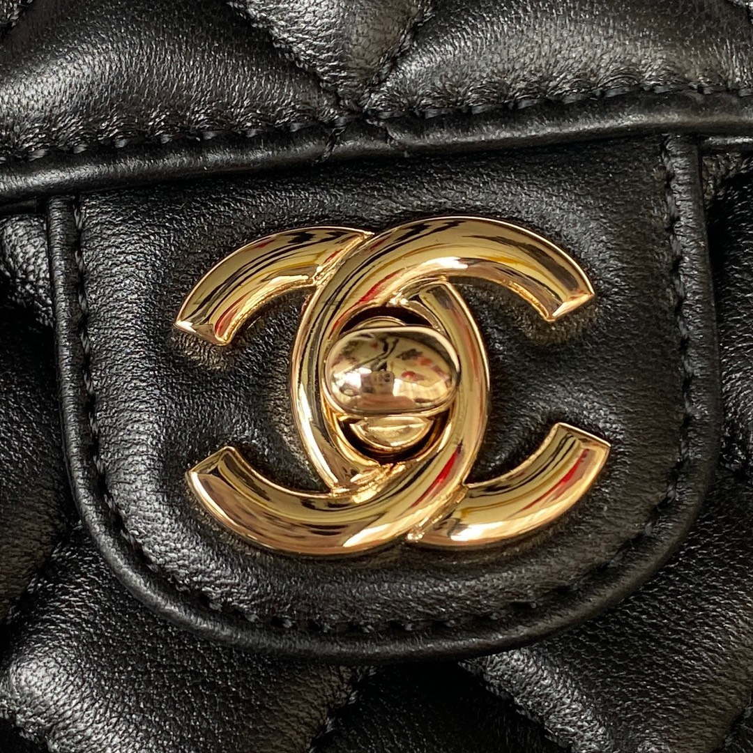 Tntwear - Camellia Embossed With top Handle Bag Black