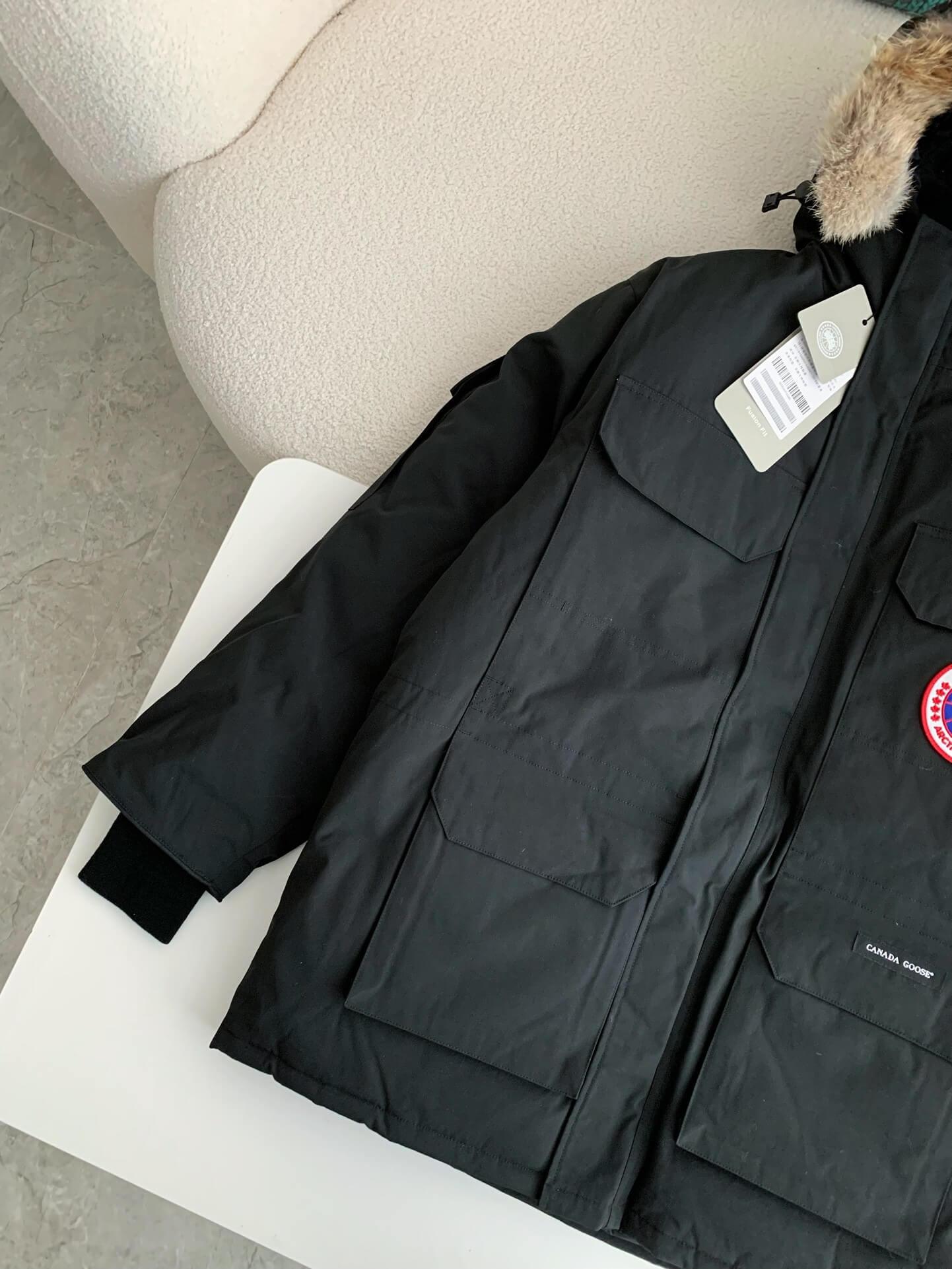 Canada Goose Expedition Parka Black Down Jacket - tntwear1