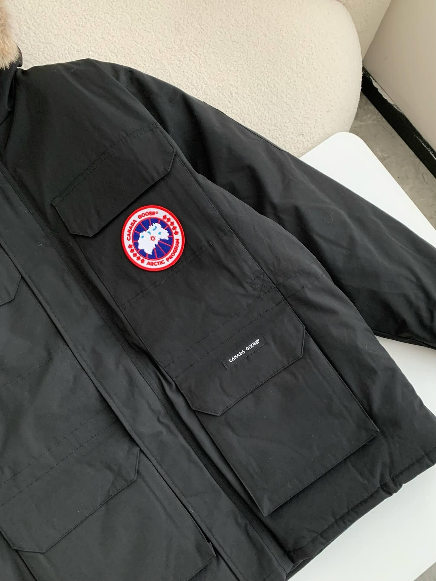 Canada Goose Expedition Parka Black Down Jacket - tntwear1