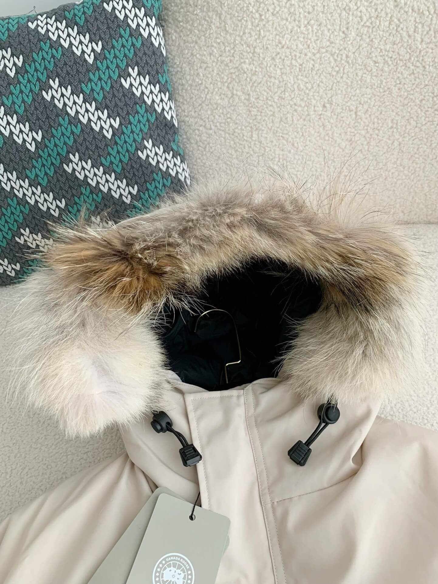 Canada Goose Expedition Parka Cream Down Jacket - tntwear1