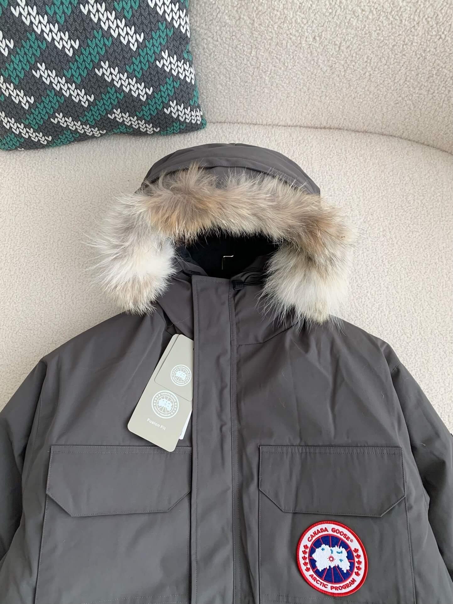 Canada Goose Expedition Parka Graphite Grey Down Jacket - tntwear1