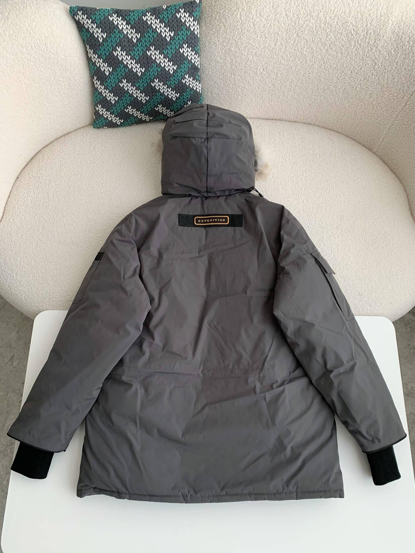 Canada Goose Expedition Parka Graphite Grey Down Jacket - tntwear1